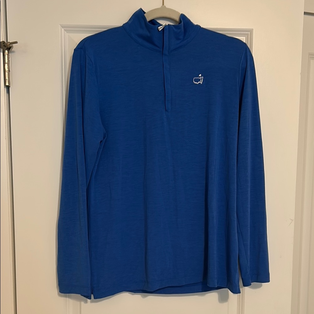 Blue Quarter-Zip Pullover ⛳️ Exclusively from Augusta National